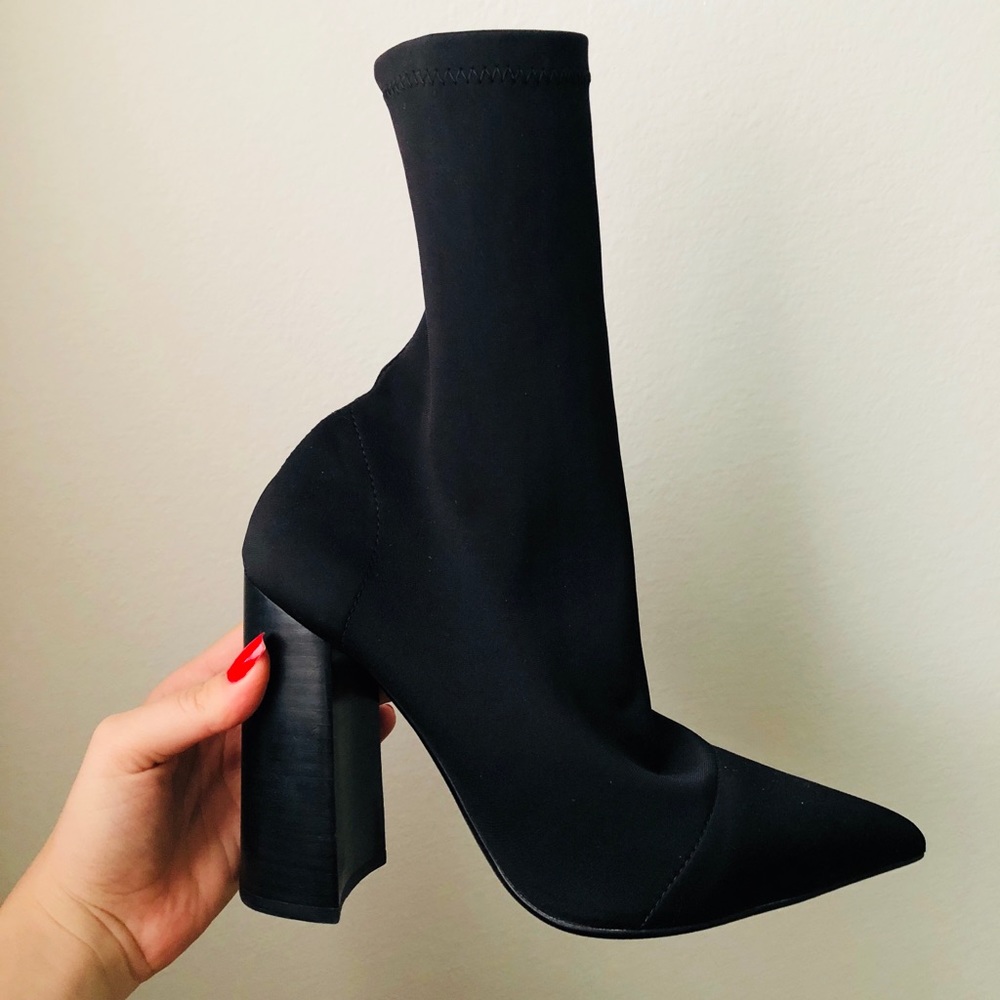 Tony Bianco Diddy Stretch Boot in Black